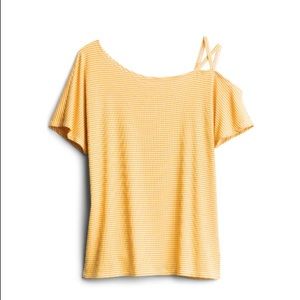 Jonesman Rib knit one shoulder top